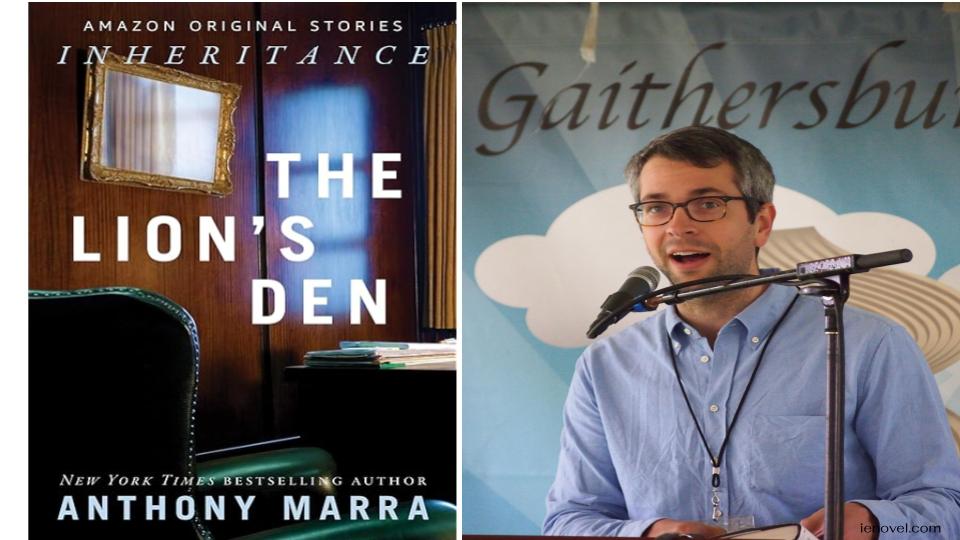 หนังสือเรื่อง THE LION'S DEN ของ Anthony Marra เป็นชื่อที่สามใน Amazon Original Stories 'Inheritance Collection'