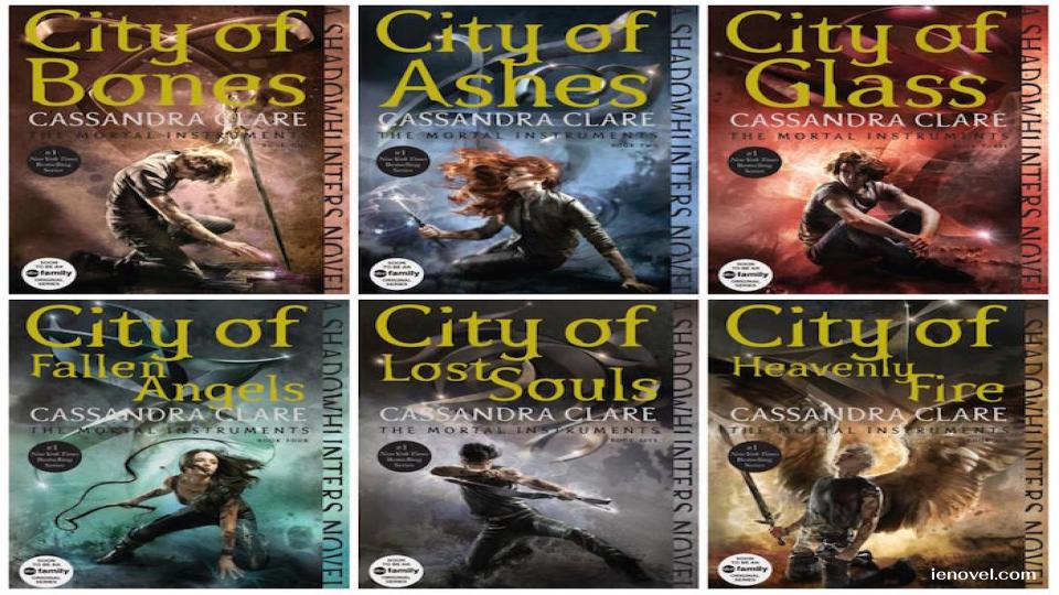City of Bones (นครกระดูก) เป็นเล่มแรกในชุด The Mortal Instruments โดย แคสแซนดรา แคลร์ เรื่องราวเริ่มต้นขึ้นเมื่อ แคลรี เฟรย์ เด็กสาววัยรุ่นธรรมดาๆ ในเมืองนิวยอร์ก พบว่าชีวิตของเธอกลับพลิกผันเมื่อเธอได้เห็นการฆาตกรรมที่ไม่มีใครเห็นยกเว้นเธอเอง เหตุการณ์นี้ทำให้เธอได้พบกับ เจซ เวย์แลนด์ และกลุ่มนักล่าเงา (Shadowhunters) ซึ่งเป็นนักรบที่มีหน้าที่ปกป้องมนุษย์จากปีศาจ